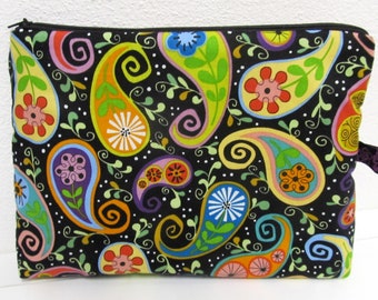 Kosmetiktasche Kulturbeutel  Schminktasche   paisley