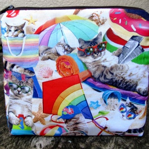 Kosmetiktasche Kulturbeutel  Schminktasche Katzen