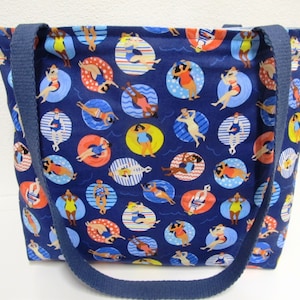 Badetasche Sandale  Badenixe Strand  Waschhaustasche  Waschraumtasche