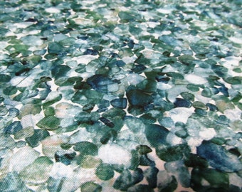 Waves Stones Sea Breeze Cotton Patchwork Fabric 50 x 110 cm