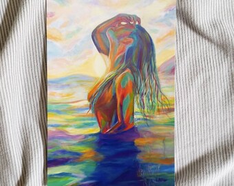 Trippy Nude Art | Etsy