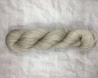 Hand dyed yarn "Sandstone" Merino wool DYE TO ORDER 100g