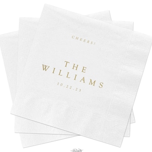 Wedding Cocktail Napkin, Custom Cocktail Napkin, Cocktail Napkin, Beverage Napkin, Paper Wedding Napkin, Wedding Napkin, Personalized Napkin