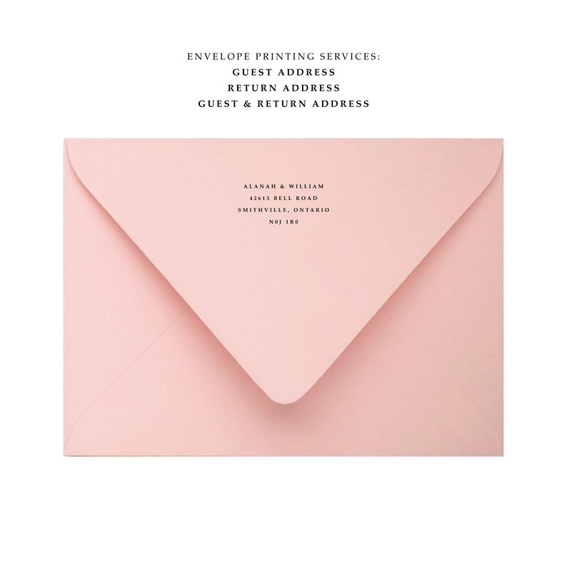 Pink Envelopes Blush Envelopes Pink Wedding Envelopes Etsy Canada