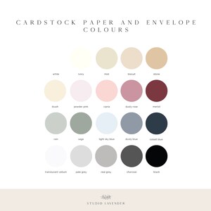 Modern Wedding Invitation, Minimal Wedding Invitation, Handmade Paper Invitation, Deckled Edge Wedding Invitation, Foil Invitation image 9