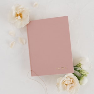 Dusty Pink Vow Books, Wedding Vow Books, Vow Booklets, Vow Book Set, Set of Vow Books, Gold Vow Books, Foil Vow Books, Vow Books