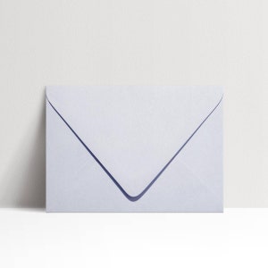 Enveloppes bleu clair, Enveloppes bleues, Enveloppes bleues pour faire-part, Enveloppes bleus froids, Enveloppes bleu clair, Enveloppes de mariage, Paquet de 25
