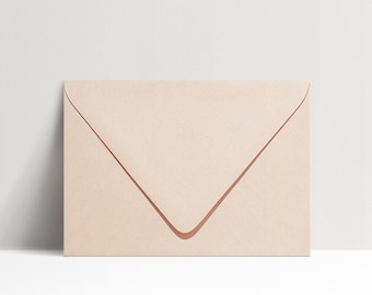 Tan Envelope, Wedding Envelopes, Tan Wedding Envelope, Tan Invitation Envelope, Invitation Envelopes, Biscuit Envelopes, 25 pack