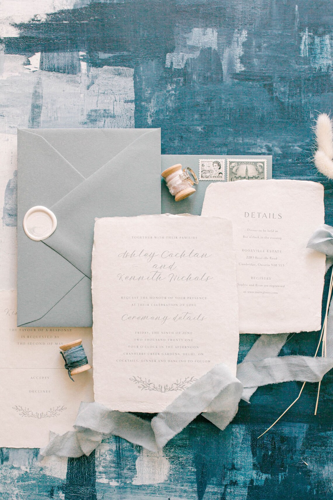 25 Pack Dusty Blue Envelopes Blue Wedding Envelopes Blue Etsy