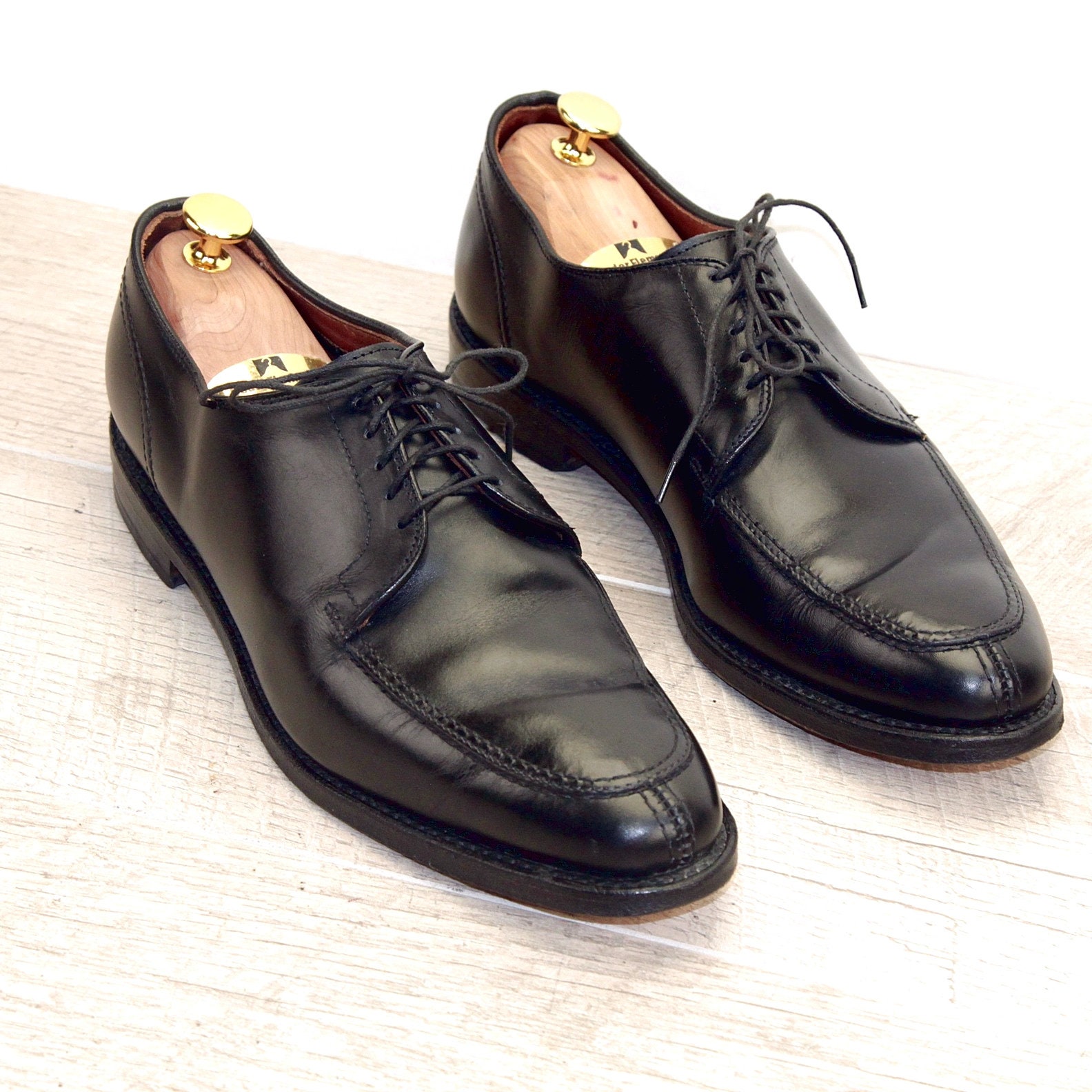 Allen Edmonds LASALLE 9.5 D Black * new AE Bags (add 15 new trees) orig price was 395 m