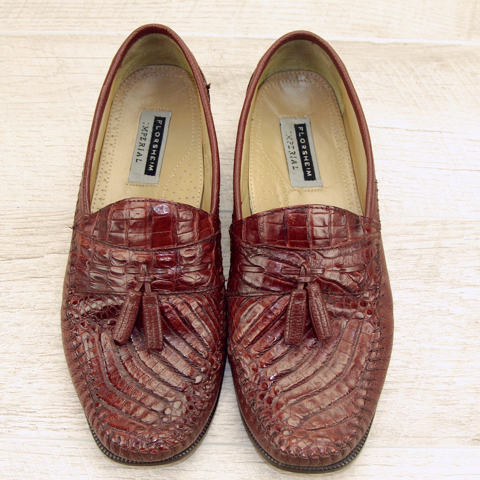 florsheim alligator shoes