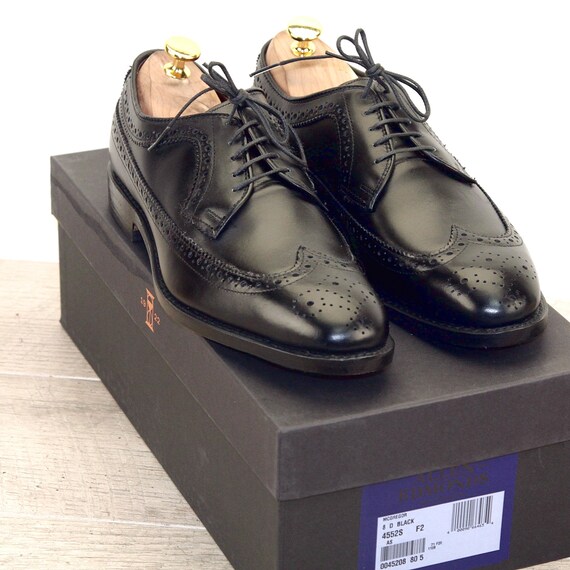 New Allen Edmonds MCGREGOR Black 8 D 