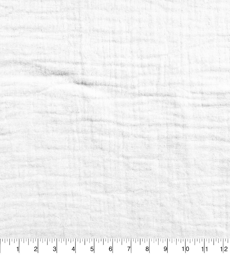 Double Gauze Fabric by the Yard 100 Cotton 53 Wide Bubble Etsy
