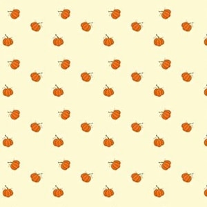 Fall’s In Town Mini Pumpkins Fabric By The Yard 100% Premium Cotton Thanksgiving Fall Autumn nature by Riley Blake