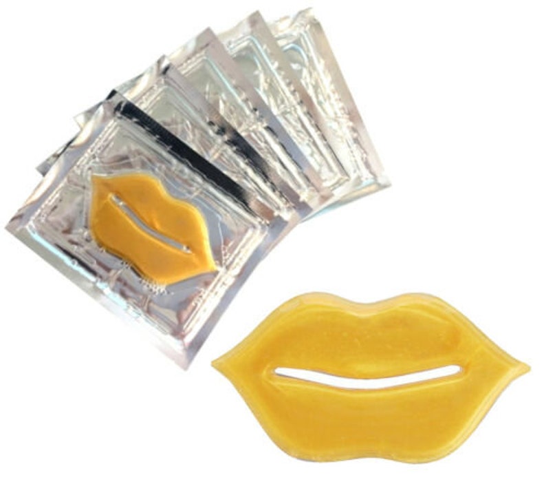 Jelly Lip Mask Pack of 2 Infused with Real Gold & Etsy