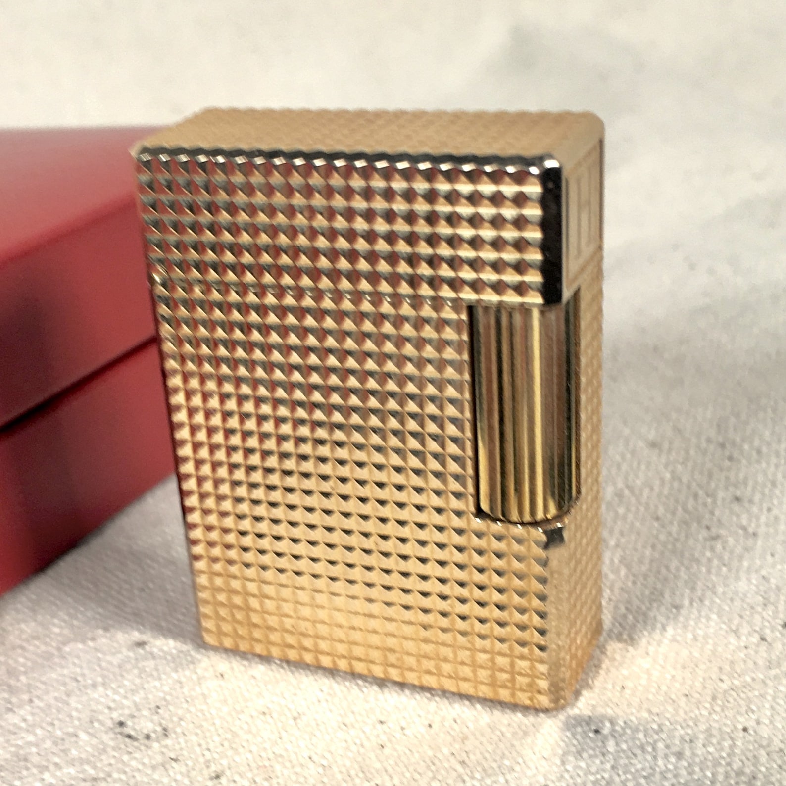 1960's ST Dupont Gold Lighter Unique Christmas Fall Etsy