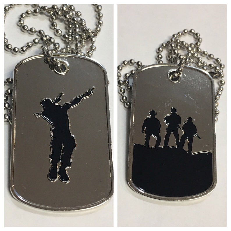 image 0 - fortnite dog tags party favors