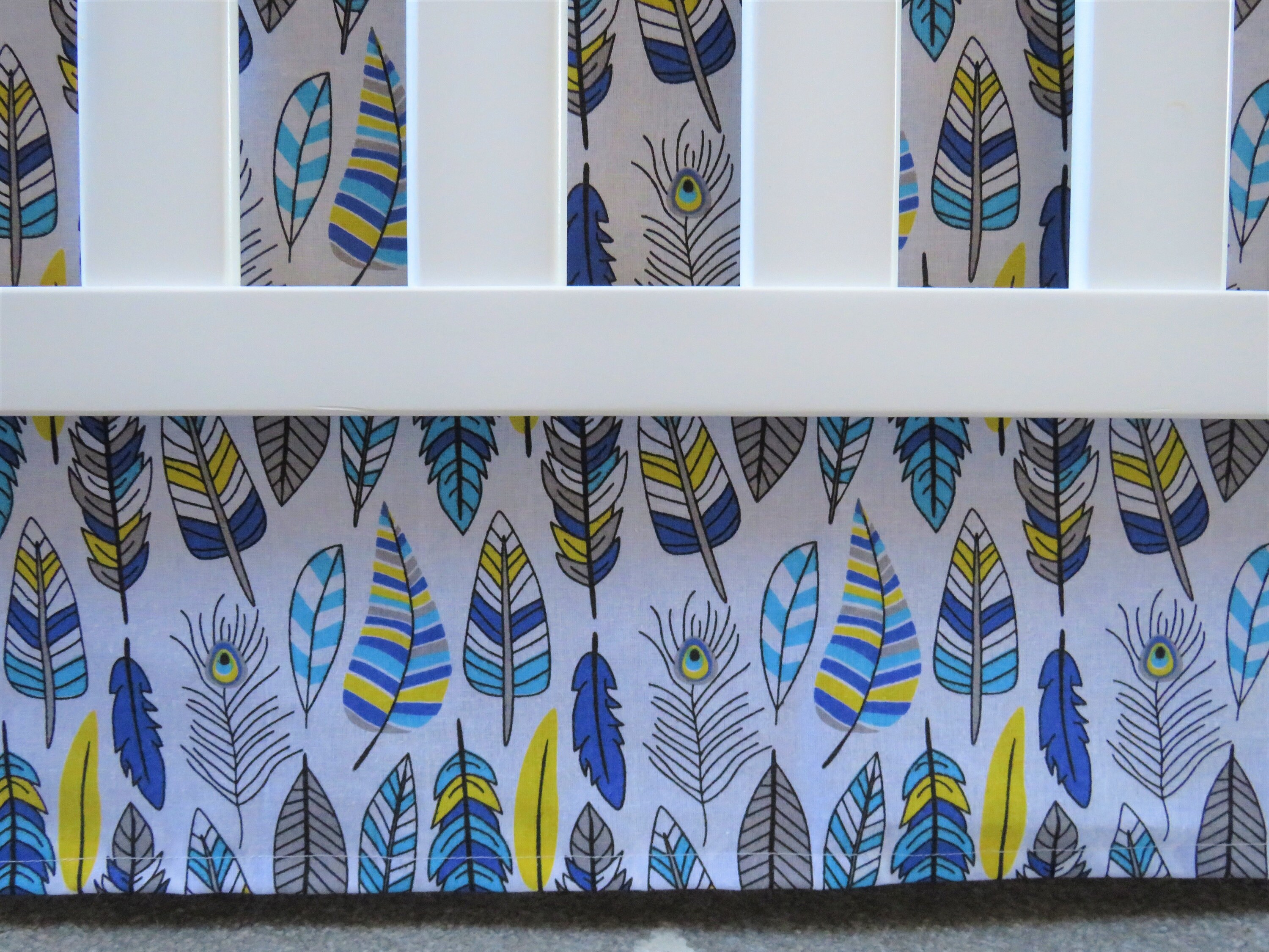 feather baby bedding