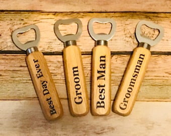 Groomsman Bottle Openers