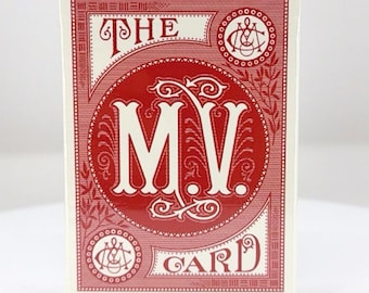 1884 Murphy Varnish Playing Card Restoration Red Back