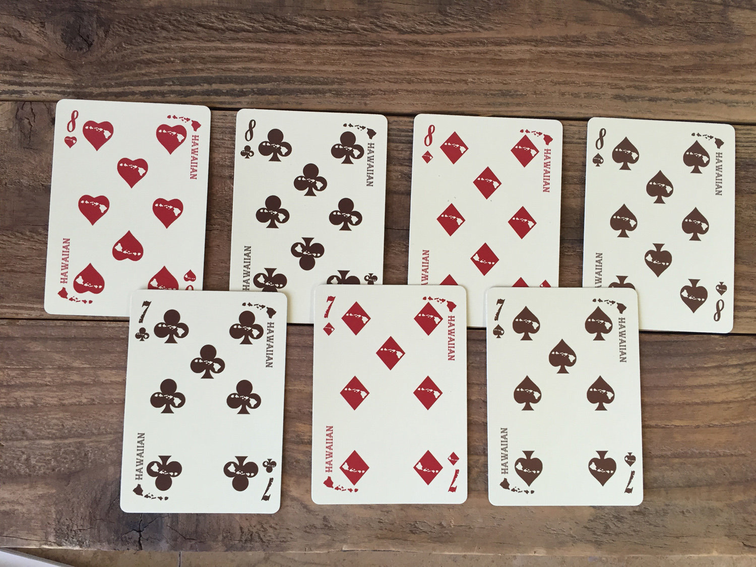 Hawaiian Playing Cards - Etsy