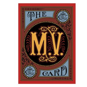 Restauración de cartas de juego con barniz Murphy de edición limitada de 1884, dorso rojo