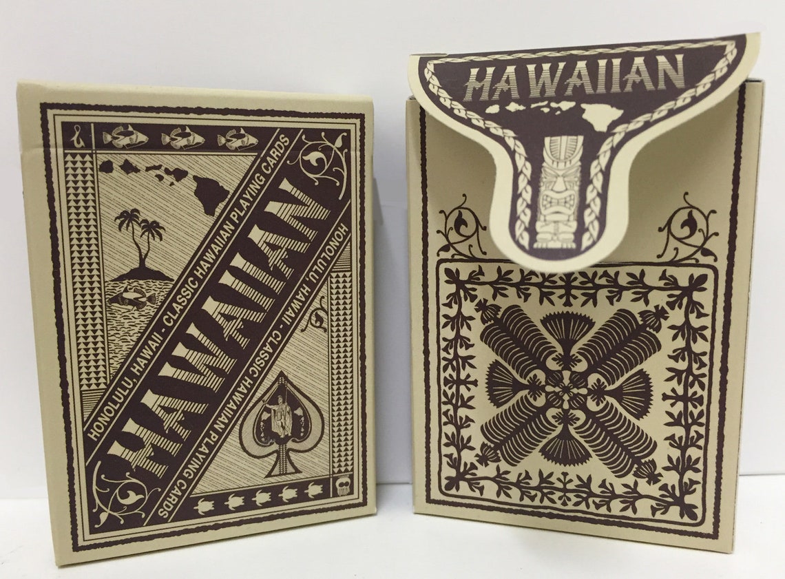 Hawaiian Playing Cards - Etsy
