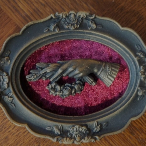Victorian Mourning Hand Flower Home Decor - Etsy