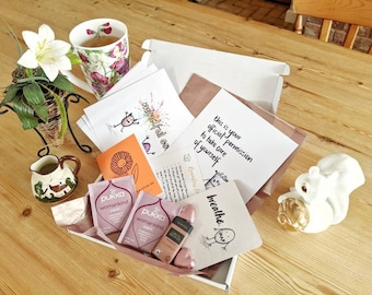 Period Pamper Self Care Package for Anxiety, Stress Relief During Period