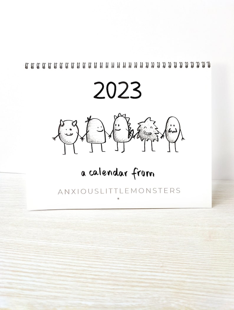 PREORDER 2024 Self Care Wall Calendar Of Gentle Reminders For Etsy