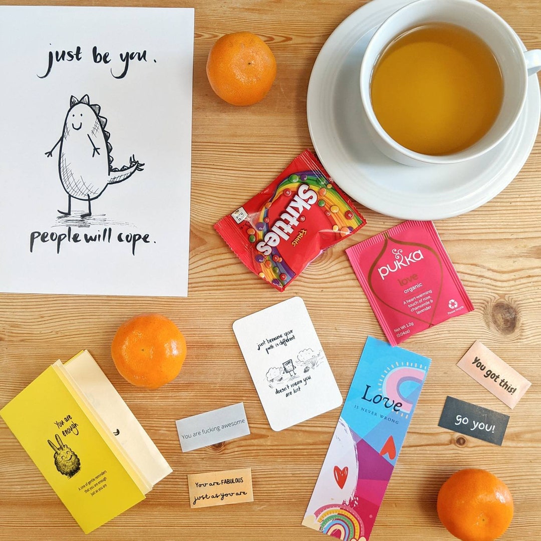 LGBTQ Pride Box: Coming Out Care Package With Art Print & Tea - Etsy