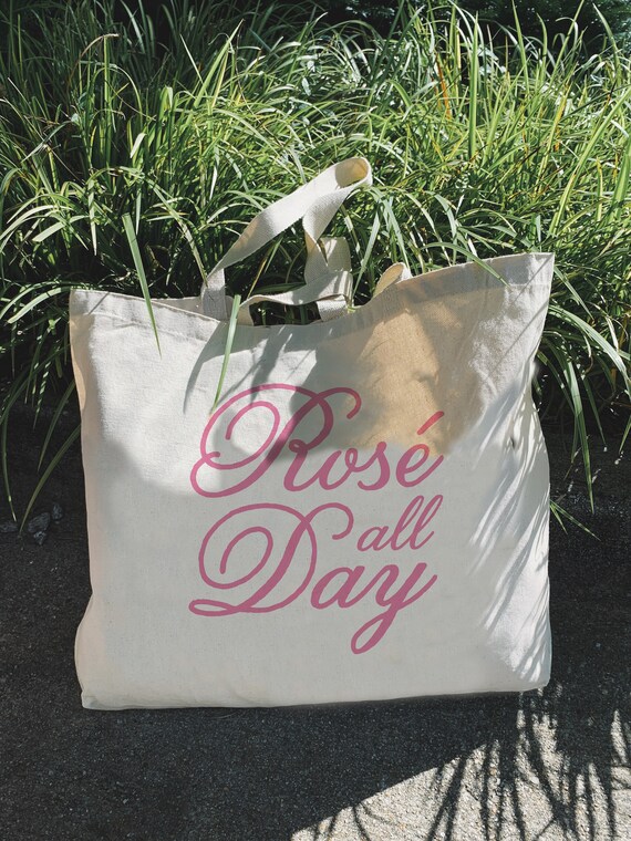 rose all day beach bag