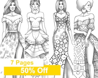 Fashion Coloring Book: fashion coloring books for women,300 Fun Coloring  Pages For Adults, Teens, and Girls of All Ages For anyone who loves  (Paperback)