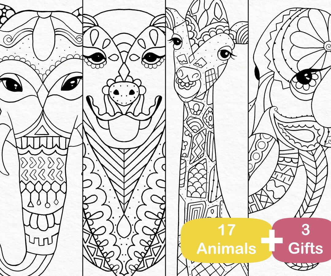 Mini Coloring Book for Adults: Animals, Mandalas, Flowers: Pocket Sized, Small and Portable Coloring Book with Mandalas, Flowers, and Animals Designed Pages for Adults, Grown Up Men Or Women who Love Tiny Coloring Book for Relaxation and Stress Relief [Book]