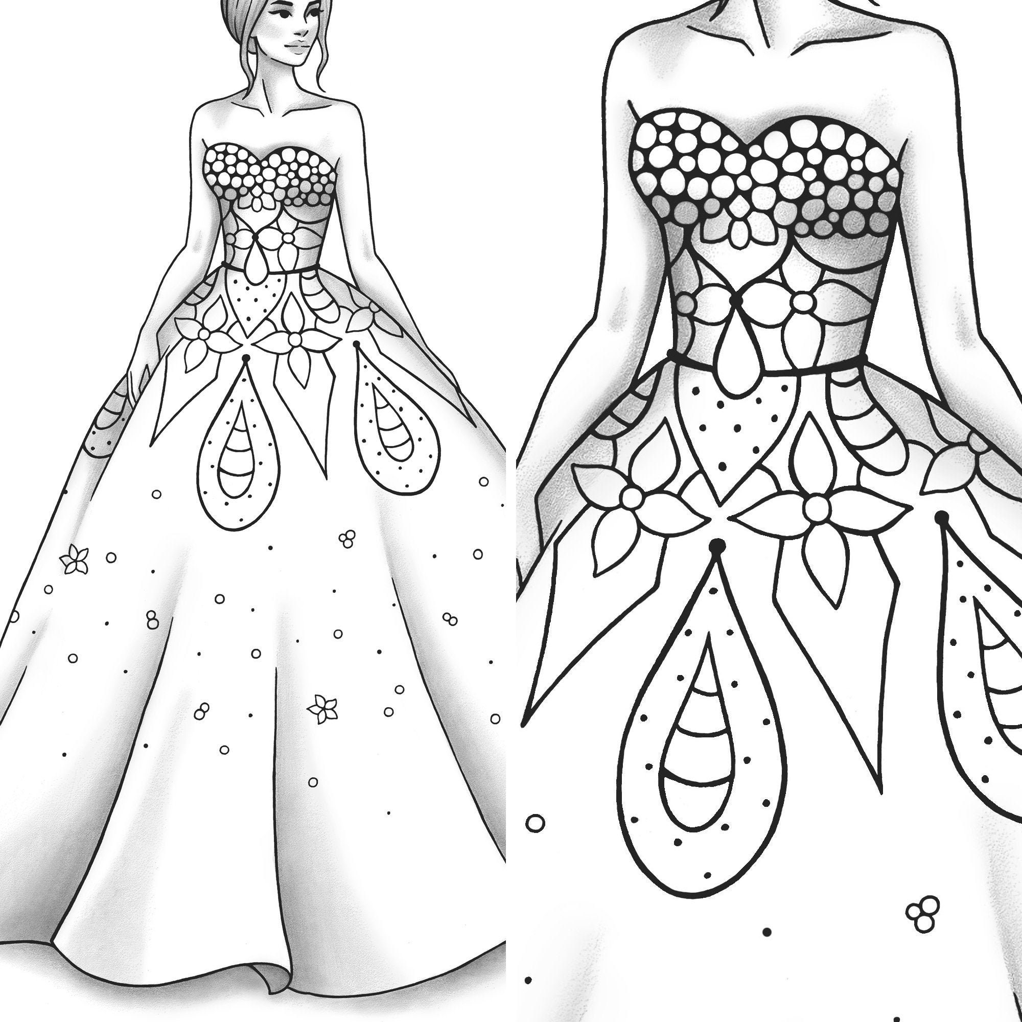 Urban Couture: Fashion Coloring Book for Adults Who Love Style: Fashion  Outfits in Large Print, Adult Coloring Pages For Teens, Women, Mom, Grandma  Including Amazing Trendy Dresses, Suits and More by Sonam