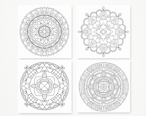 Mandalas para colorear la meditación - Calidad superior: Magníficos mandalas  para los apasionados Libro para colorear Adultos y niños Antiestrés y rel  (Paperback)