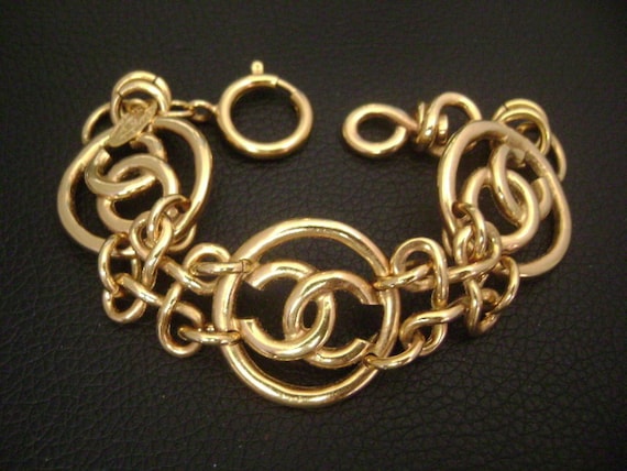 chanel vintage cc Link Bracelet