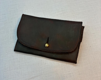 Portefeuille en cuir Flint