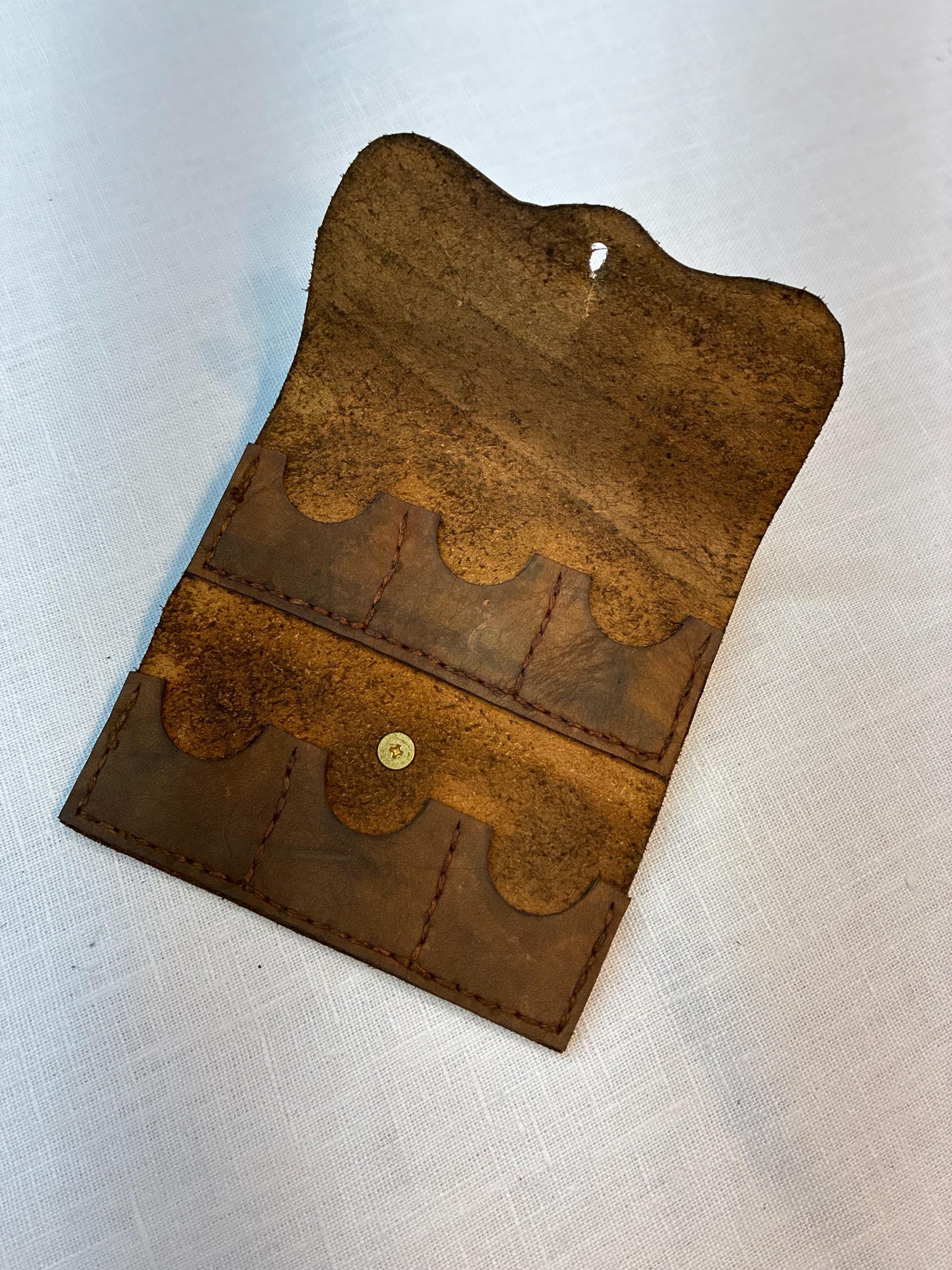 Flint Wallet Pattern Leather Flint Wallet - Etsy