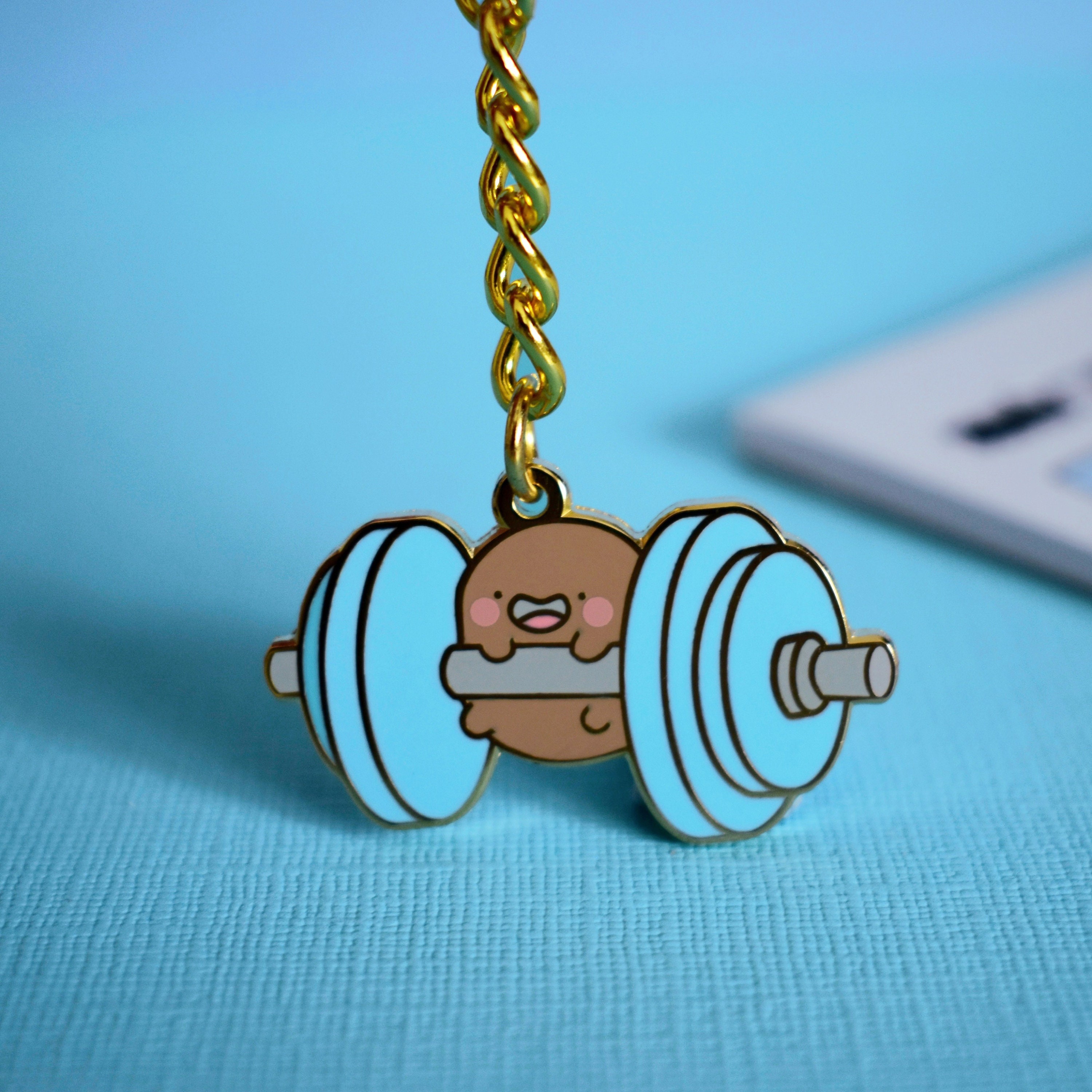 Potato Key Cute Potato Key Ring | Kawaii Gym Potato Keychain | Key Ring | Enamel ...