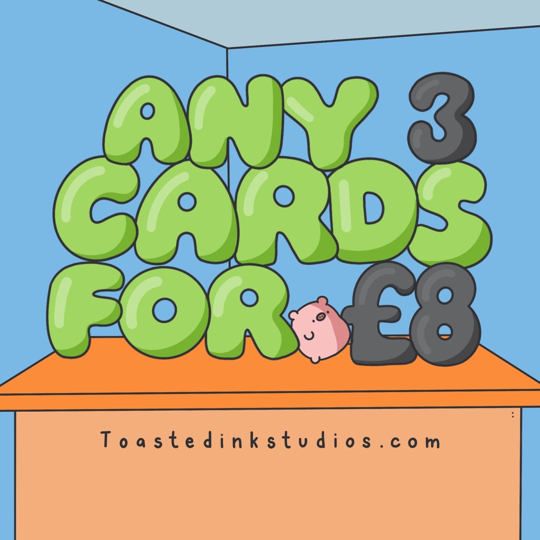 Cute Cards Bundle Cards for Her, Cards for Him Boyfriend, Girlfriend ...