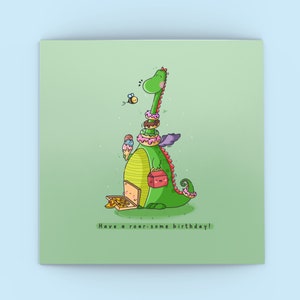 Cute Dragon Birthday card  - Kawaii dragon | Cards for her, Cards for him | Kawaii,  Boyfriend, Girlfriend