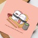 Cute Sushi card - Kawaii Card | Cards for her, Cards for him | Funny Birthday Card For Boyfriend For Girlfriend Card | Valentines card 