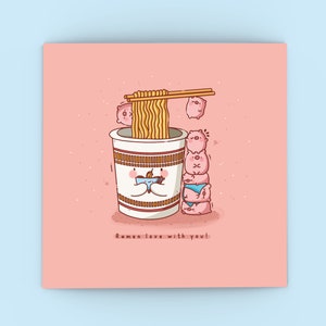 Cute Ramen Greetings card  - Kawaii Noodles Card, Cup Noodles | Cards for her, Cards for him | Cheeky,  Boyfriend, Girlfriend, Husband, Wife