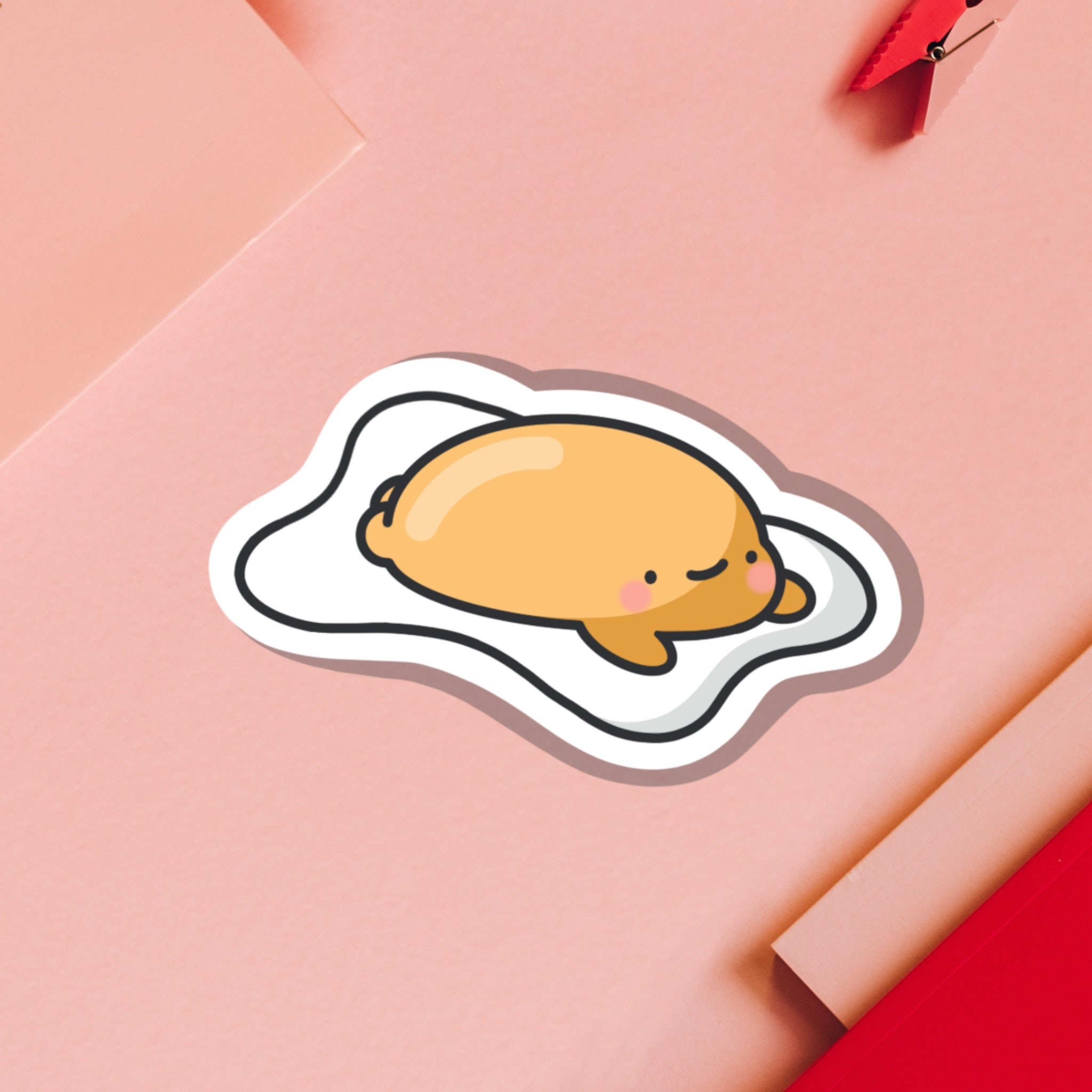Cute Fried Egg Vinyl Sticker Kawaii Egg Stickers Cute - Etsy Cute Fried Egg Vinyl Sticker Kawaii Egg Stickers Cute - Etsy