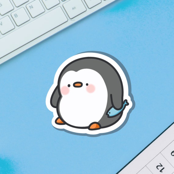Vinyl Sticker Kawaii Stickers Penguin Stickers -