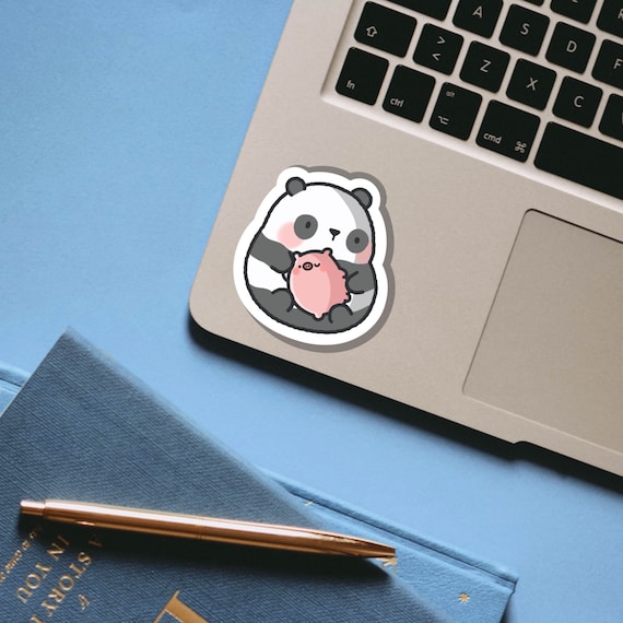 Panda par i-Sticker : Stickers autocollant MacBook Pro Air