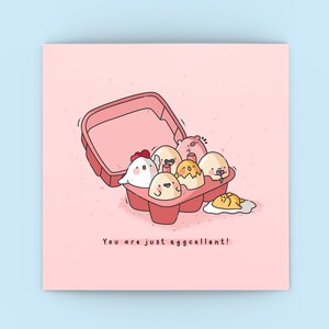 Cute Eggs Greetings card  - Kawaii you are eggcellent card | Cards for her, Cards for him | Cheeky,  Boyfriend, Girlfriend, Husband, Wife