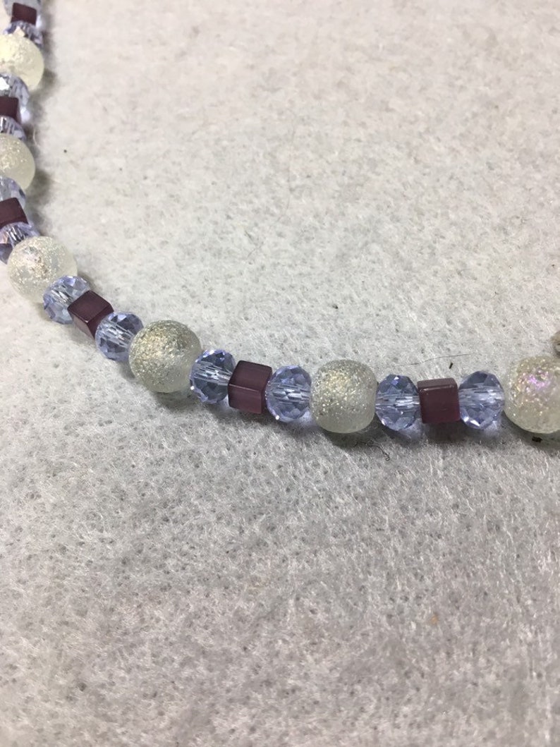blue and sparkly Suncatcher Purple