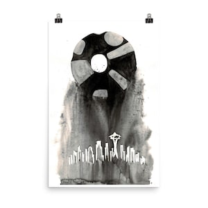 Black Hole Sun poster print